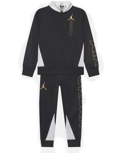 Nike Jordan Tuta zip Tricot nero/oro
