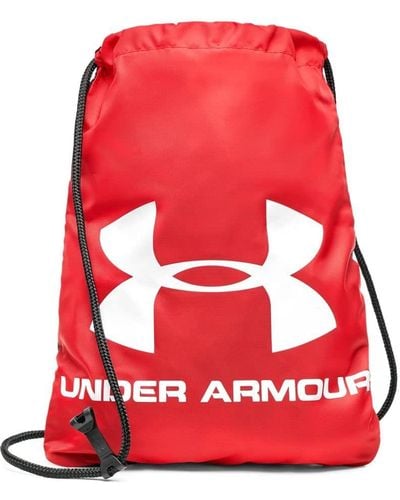 Under Armour Ua Ozsee Sackpack Sports Bags - Red