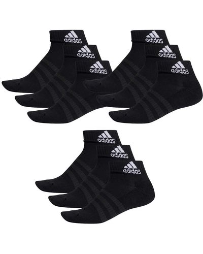 adidas Socquettes Cushioned (3 paires) - Noir