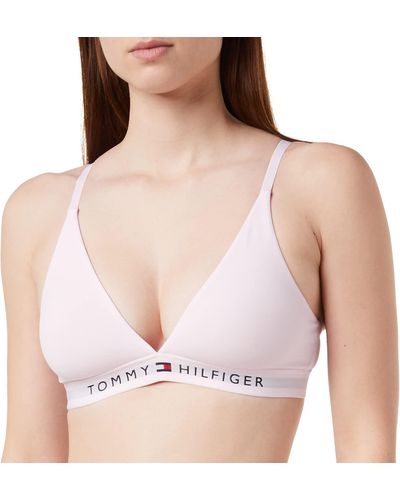 Tommy Hilfiger Triangle Cup Bra Stretch - Natural