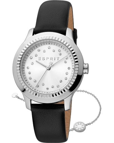 Esprit Casual Horloge Es1l351l0015 - Zwart