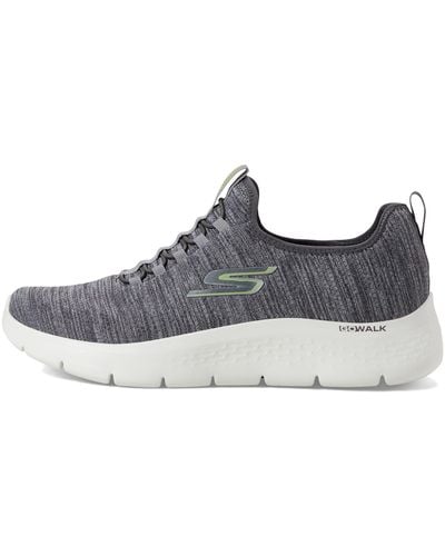 Skechers Gowalk Flex-athletic Slip-on Casual Walking Shoes With Air Cooled Foam Sneakers - Black