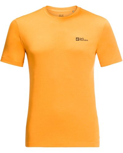 Jack Wolfskin Shirt-1808762 T-Shirt - Orange