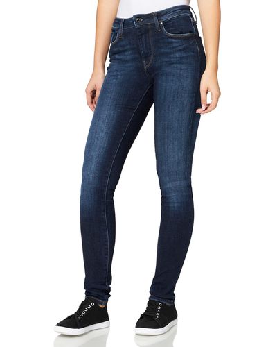 Pepe Jeans Mujer Regent Jeans, - Azul