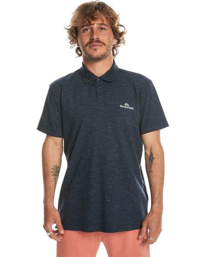 Quiksilver Polo Shirt for - Polo-Hemd - Männer - XL - Blau