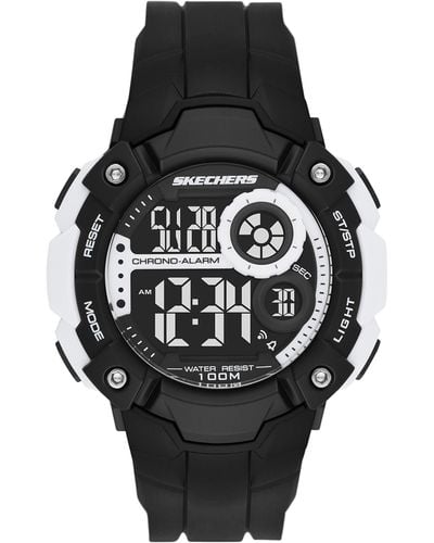 Skechers Westlawn Digital Chronograph Watch - Black