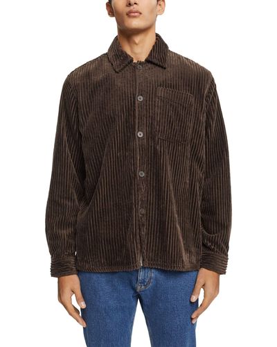 Esprit 102CC2F302 Camicia - Marrone