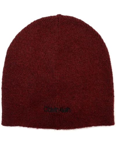 Calvin Klein S Basic Wool Mix Beanie Hat - Multicolour