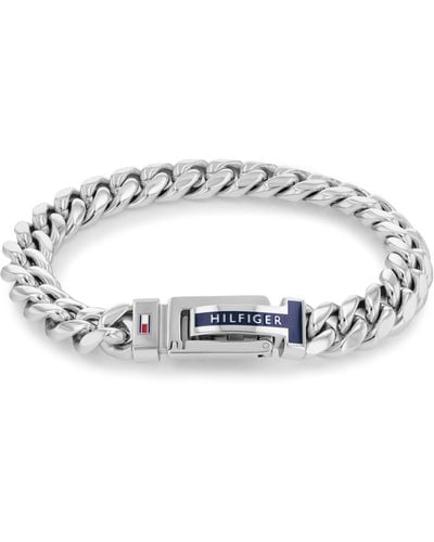 Tommy Hilfiger Jewellery Men's Chain Bracelet Stainless Steel - 2790433 - Black