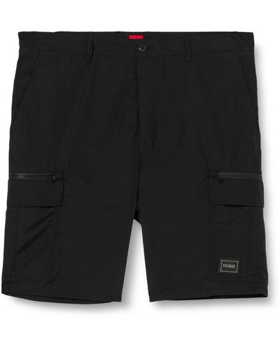 HUGO Johny232 Shorts Flat Packed - Schwarz