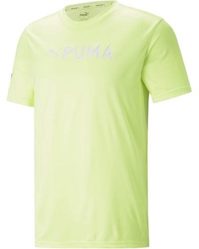 PUMA Fit Trainings-T-Shirt XLFast Yellow - Gelb