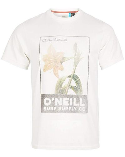 O'neill Sportswear LM SURF Supply T-Shirt Unterhemd - Weiß