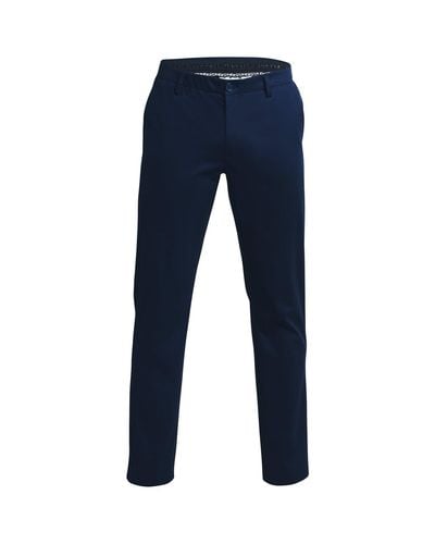 Under Armour S Chino Taper Golf Trousers Navy 34w / 34l - Blue
