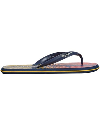 Pepe Jeans Infradito Whale Palm da Uomo - Nero