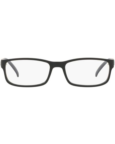 Polo Ralph Lauren Ph2154 Rectangular Prescription Eyewear Frames - Black