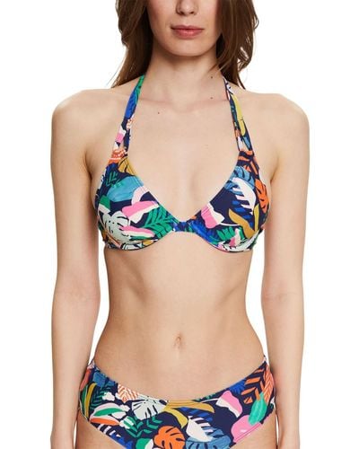 Esprit Bodywear Bora Beach Rcs H.apex.bra Bikini - Blue