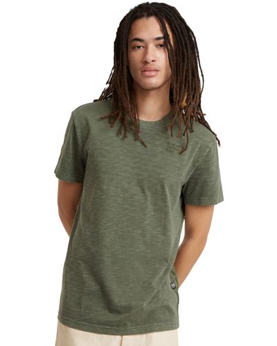 G-Star RAW Musa Stencil Pigment Dye R T T-shirt - Green