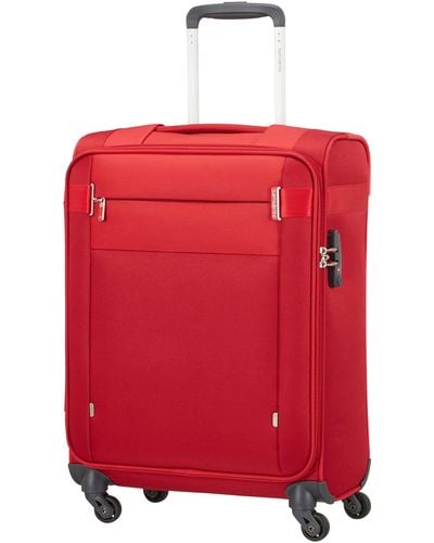 Samsonite Citybeat Upright S Cabin Luggage - Red