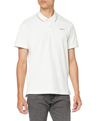 Pepe Jeans Polo-Shirt Lucas - Weiß