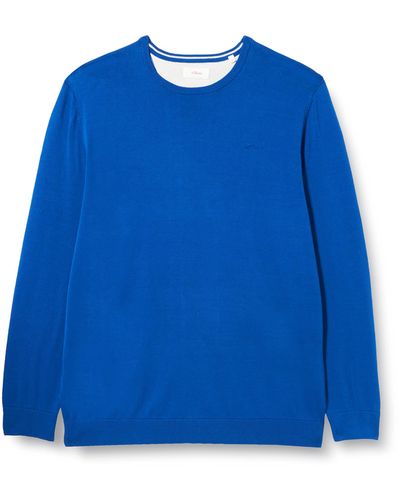 S.oliver Big Size Pullover - Blau