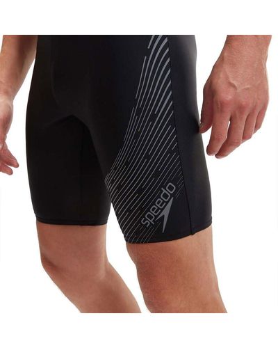 Speedo ECO Medley Logo Jammer Schwimmshort - 5 - 85cm - Schwarz