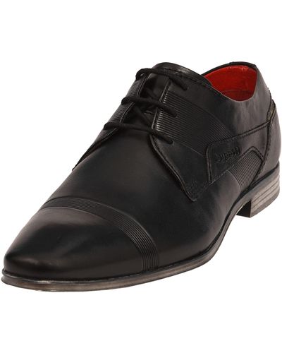 Bugatti Uomo Morino Scarpe Stringate Derby - Nero