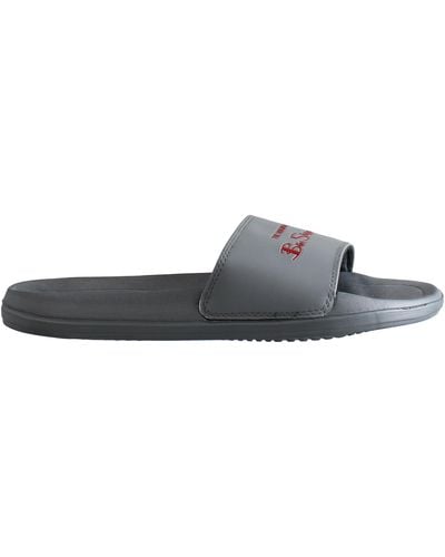 Ben Sherman Margate Slip-on Grey Synthetic S Flip-flops Bs20902_grey/red