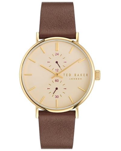 Ted Baker Casual Watch Bkppgf3029i - Natural