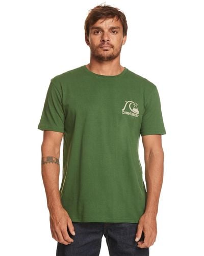 Quiksilver T-Shirt for - T-Shirt - Männer - XL - Grün