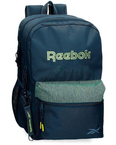 Reebok Summerville Backpack Double Compartment Blue 31 X 44 X 15 Cm Polyester 20.46l