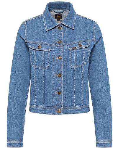 Lee Jeans Rider Denim Jacket - Blau