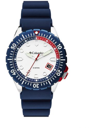Columbia Navy Pacific Outlander Watch Csc04-003 - Blue