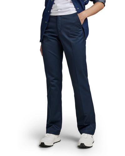 G-Star RAW Pantalones Elegantes Y Formales - Azul