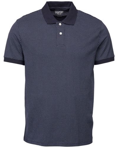 Esprit 113ee2k317 Polo - Bleu