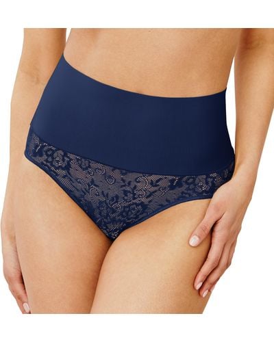 Maidenform Women's Tame Your Tummy Shapewear Brief Firm Control Toning Large