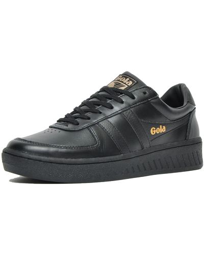 Gola Grandslam Leather Sneaker - Schwarz