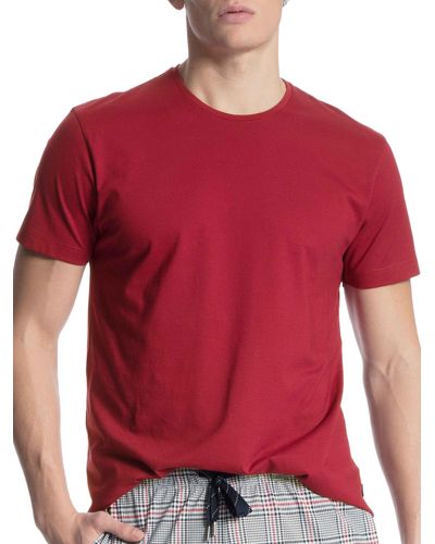CALIDA Remix Basic T-Shirt - Rosso