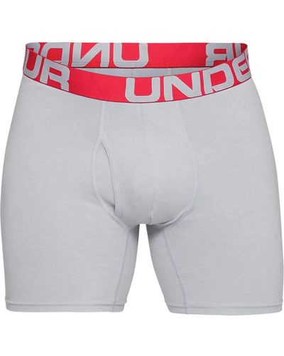 Under Armour Charged 6In 3 Intimo a Pantaloncino - Grigio