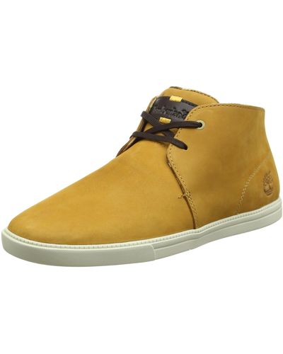 Timberland Newmarket_fulk Lp Mid Chukka Boots - Yellow