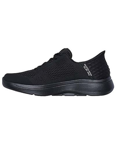 Skechers Go Walk Arch Fit Simple Shoes - Black