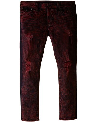 True Religion Red Roulette No Rips-geno With Flap - Brown