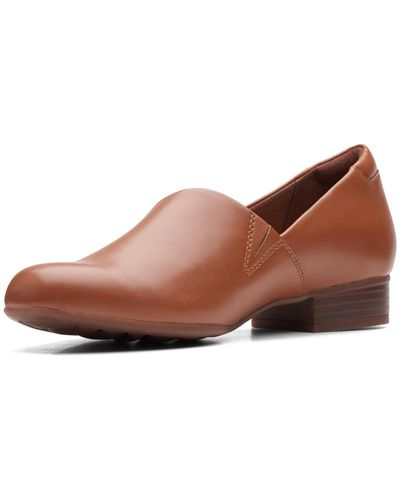 Clarks Juliet Palm Loafer - Brown