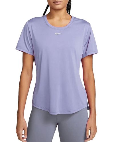 Nike Nk One Df Ss T-Shirt - Blau