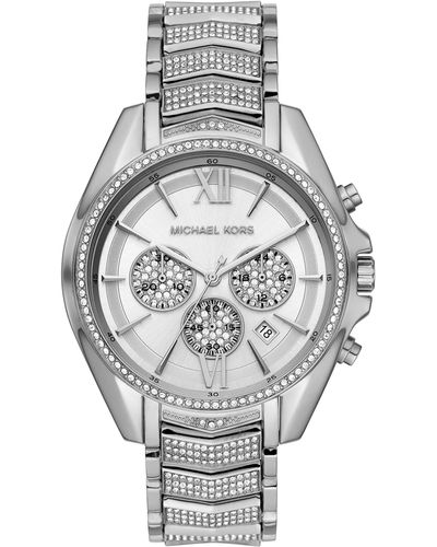 Michael Kors Whitney Quartz Watch With Stainless Steel Strap - Metallic