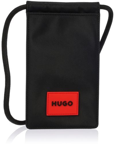 HUGO Ethon 2.0n_neck P Phone_holder - Black
