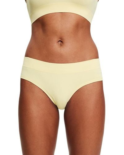 Esprit Seamfree Comfort Grs Shorts Underwear - Yellow