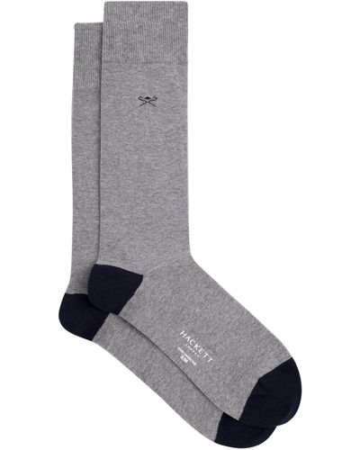 Hackett Contrast T/h Sock - Grey