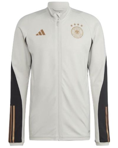 adidas 2022-2023 Germany Training Jacket - Grey