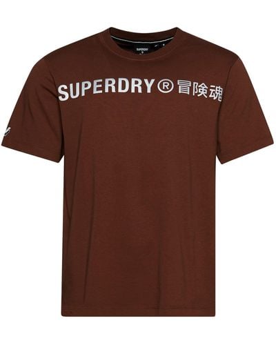 Superdry Superdry shirt - Braun
