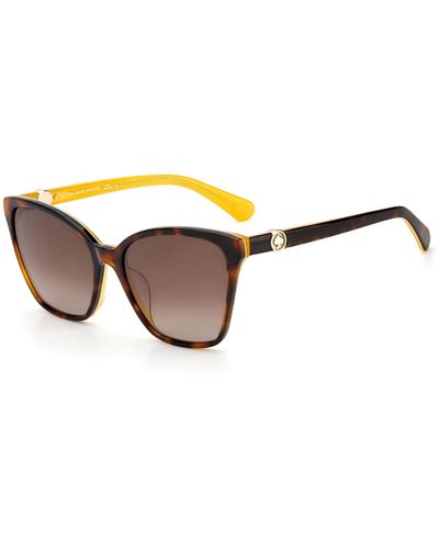 Kate Spade Amiyah/g/s Cat Eye Sunglasses - Yellow